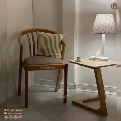 فروش صندلی میز ناهارخوری سبدی راش